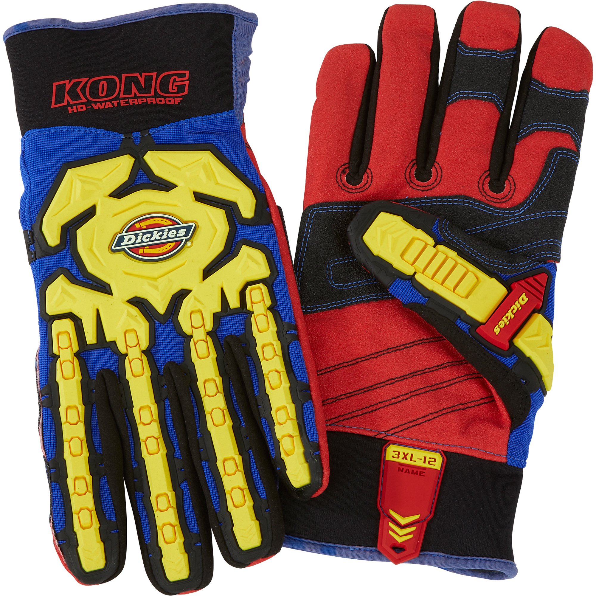 Dickies Kong Waterproof Safety Work Gloves — 3XL
